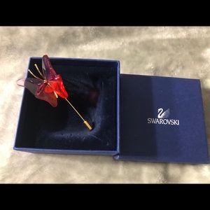 Swarovski Butterfly pin